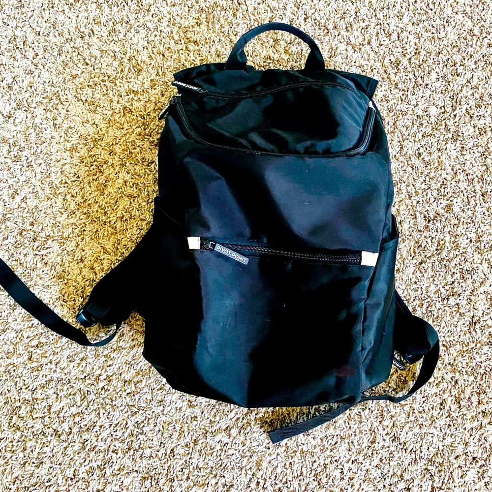 Pivot Point Black Backpack